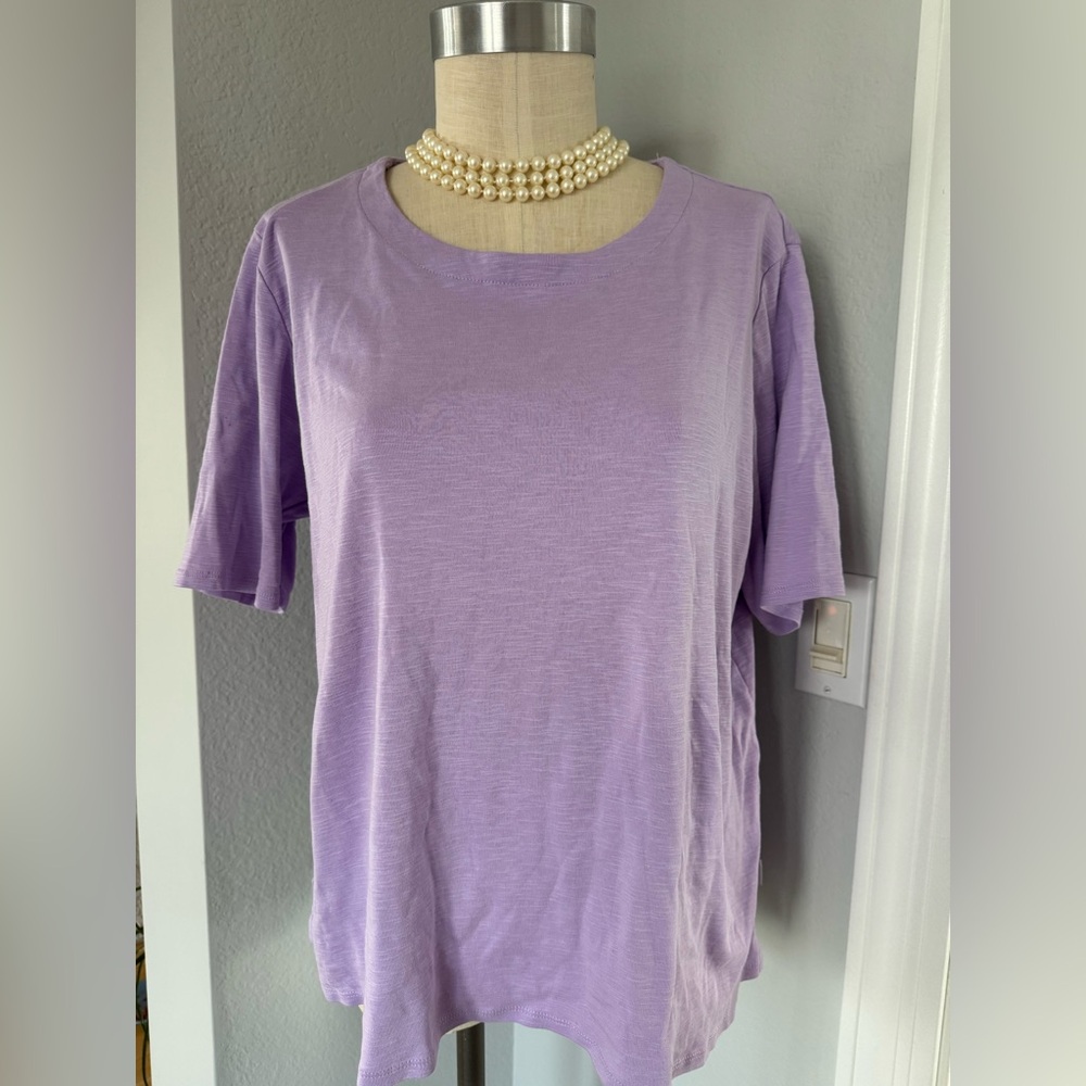 *2* 100% Pima Cotton Orvis T-shirts in Lavender XL